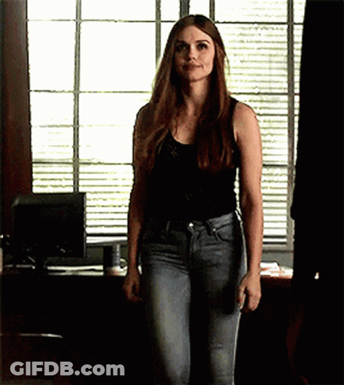 Lydia Martin Dazzling Walk GIF