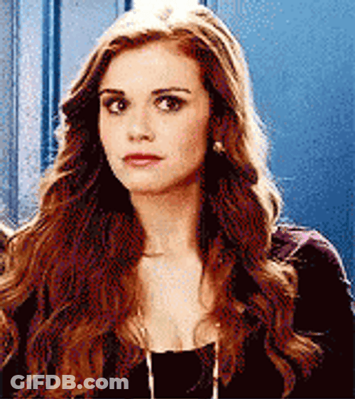 Lydia Martin Hair Flip Teen Wolf GIF