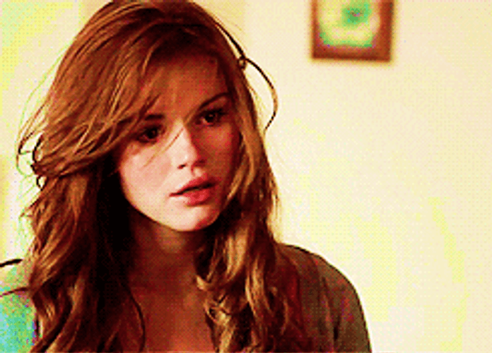 Lydia Martin Teen Wolf Hair Brush GIF