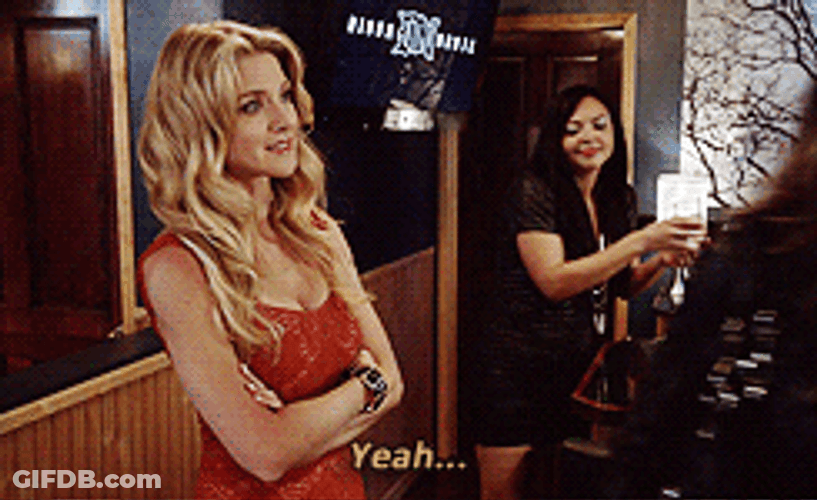 Lyla Winston Having Discussion Sons Of Anarchy GIF