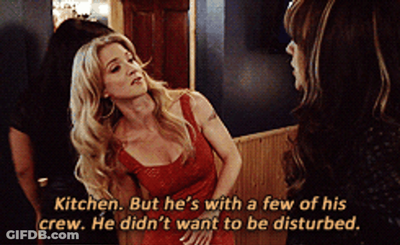 Lyla Winston Talking With Gemma Sons Of Anarchy GIF