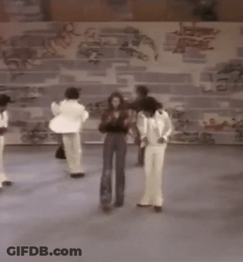 Lynda Carter Michael Jackson Dancing GIF