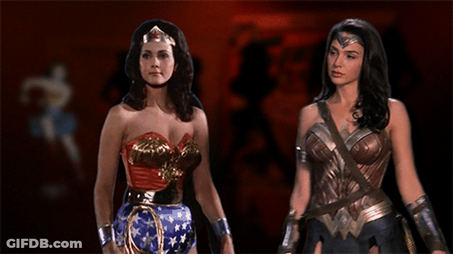 Lynda Carter Wonder Woman Winner GIF