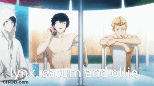 Lynx Saturn And Ollie Three Men GIF