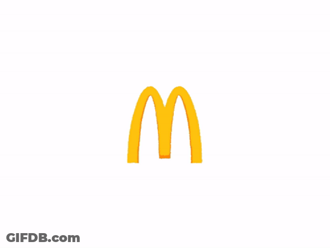 M For McDonalds GIF
