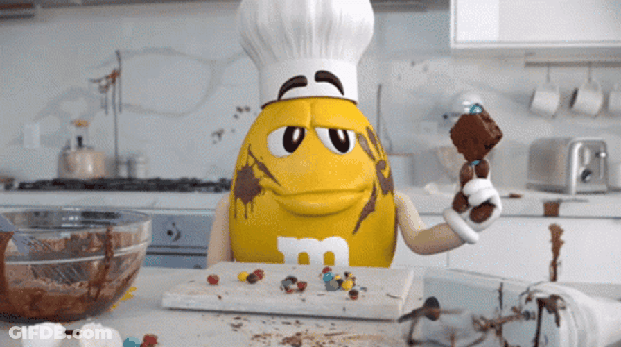 M&m's Baking GIF