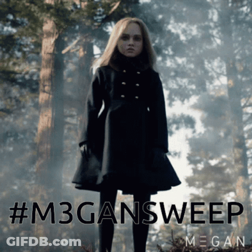 M3gan Dance In The Forest GIF