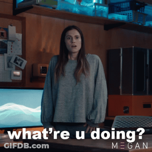 M3gan Dance What Are You Doing GIF