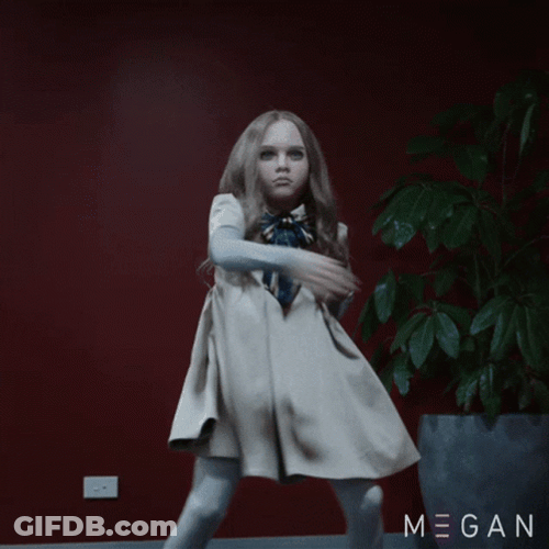 M3gan Iconic Funny Dance GIF