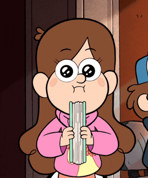 Mabel Ba-Bump Heart GIF