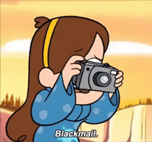 Mabel Pines Blackmail GIF