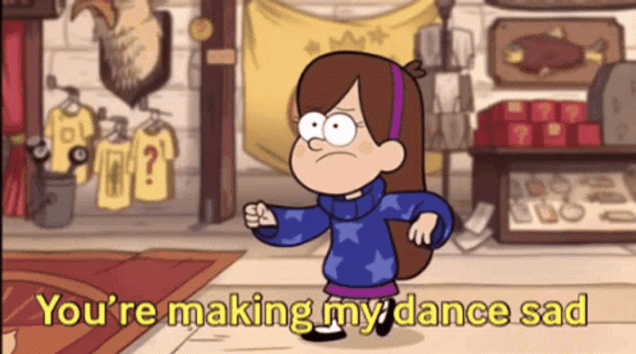 Mabel Pines Dance Sad GIF