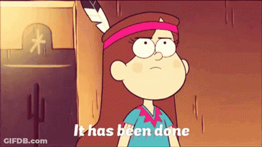 Mabel Pines It Is Done GIF