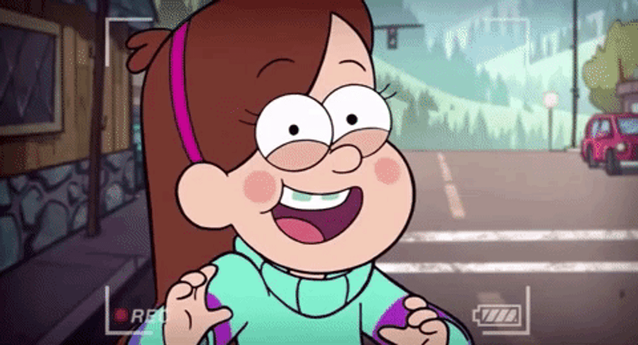 Mabel Pines Laughing GIF
