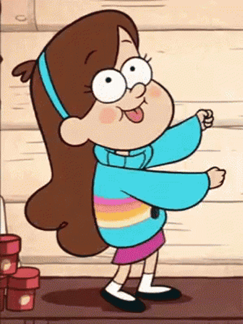 Mabel Pines Sticking Tongue GIF