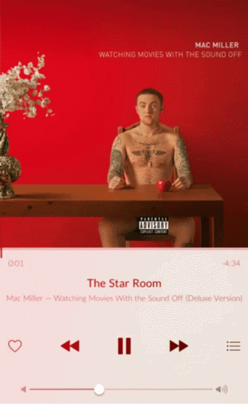Mac Miller Album Cover GIF
