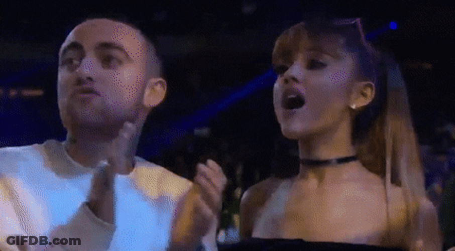 Mac Miller Ariana Grande Music Awards GIF