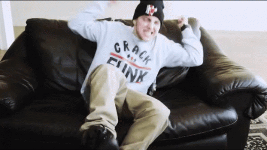 Mac Miller Couch Dancing GIF