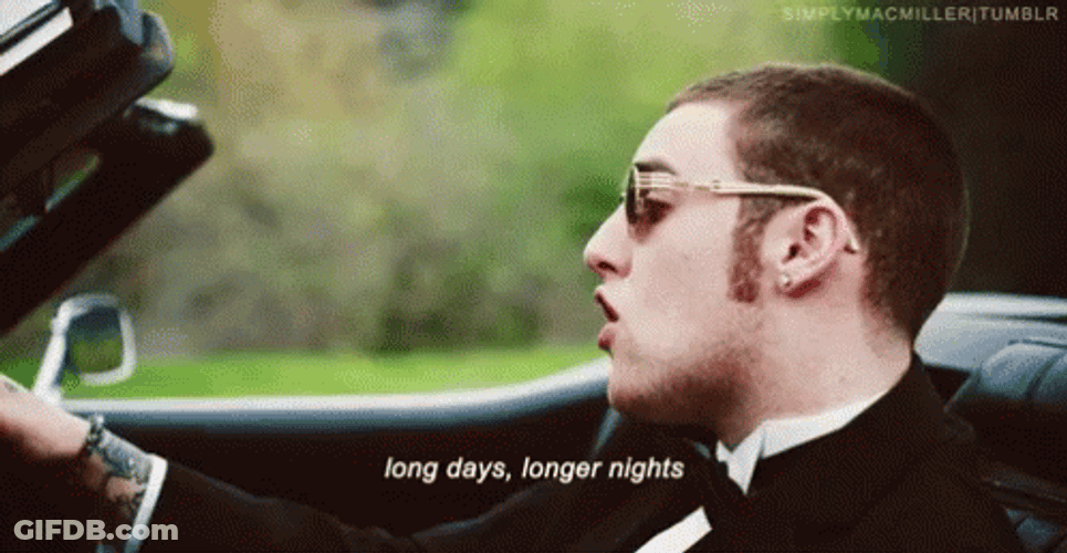 Mac Miller Long Days Longer Nights GIF