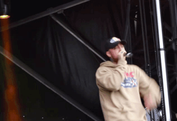 Mac Miller Stop And Singing GIF