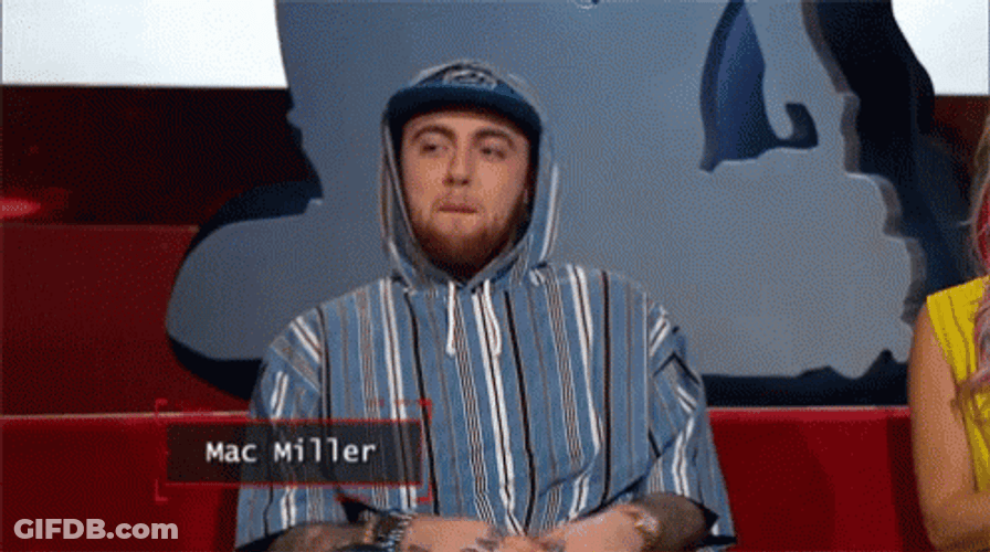Mac Miller Sup Hoodie GIF