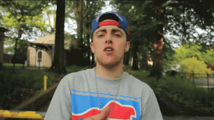 Mac Miller Woah Reaction GIF