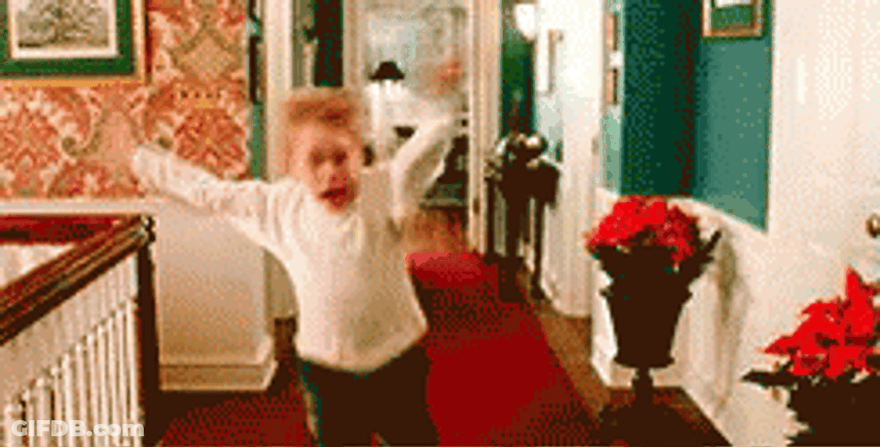 Macaulay Culkin Going Wild GIF
