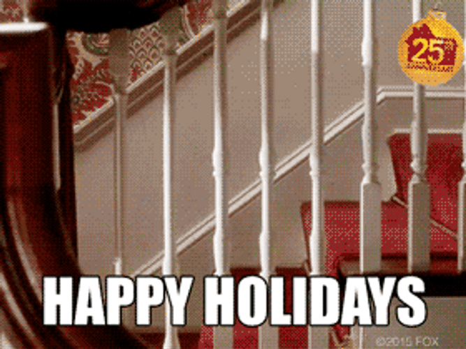 Macaulay Culkin Happy Holidays Buzz Your Girlfriend Woof GIF