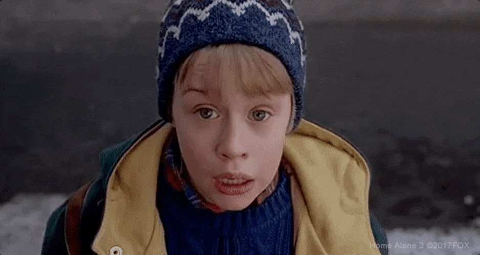 Macaulay Culkin Shouting Buzz Your Girlfriend Woof GIF