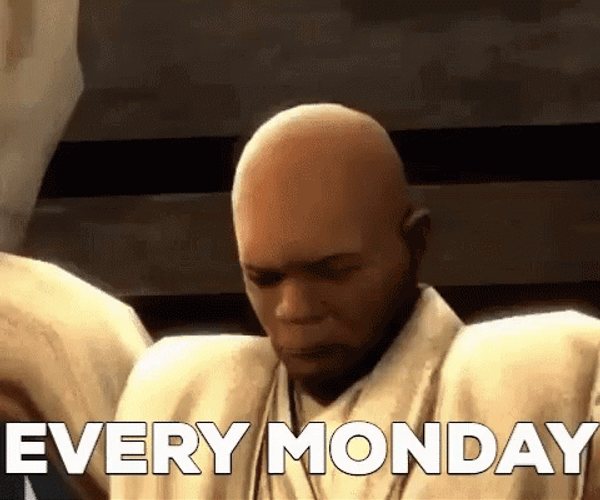 Mace Windu Every Manic Monday GIF