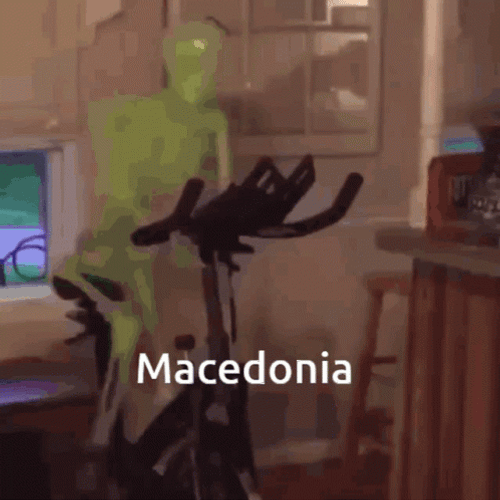 Macedonia Funny Skeletal Moving GIF