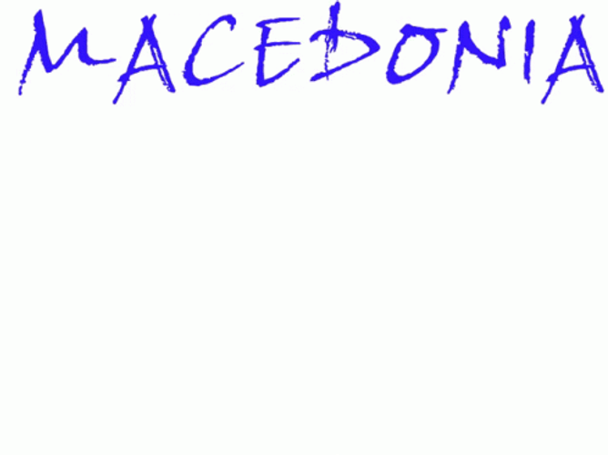 Macedonia Is Greek Animation GIF