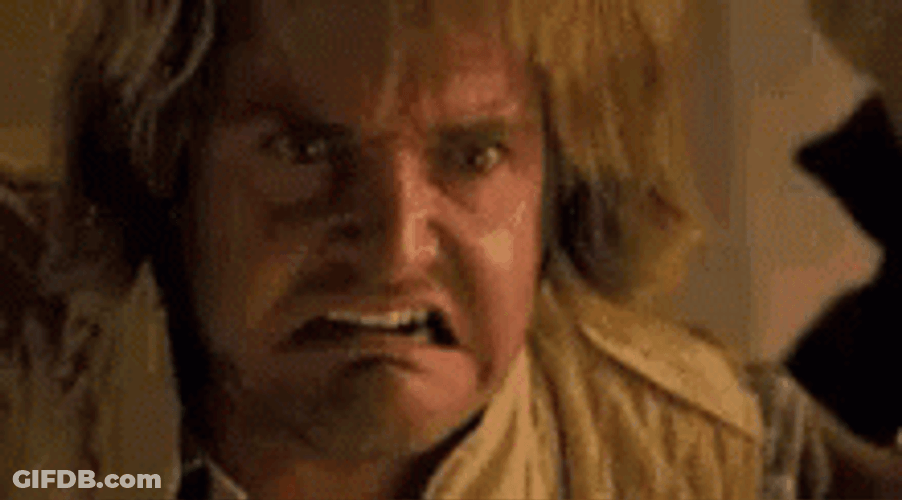 Macgruber Angry Face GIF