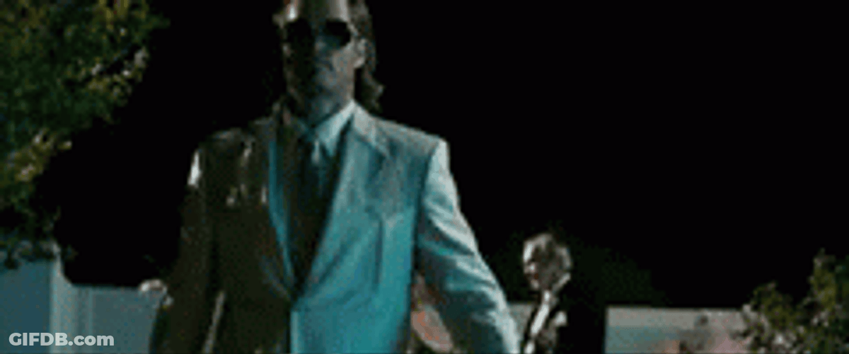 Macgruber Doing Dirty Finger While Walking GIF