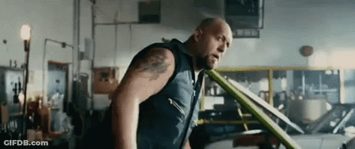 Macgruber Nodding Head While Standing GIF
