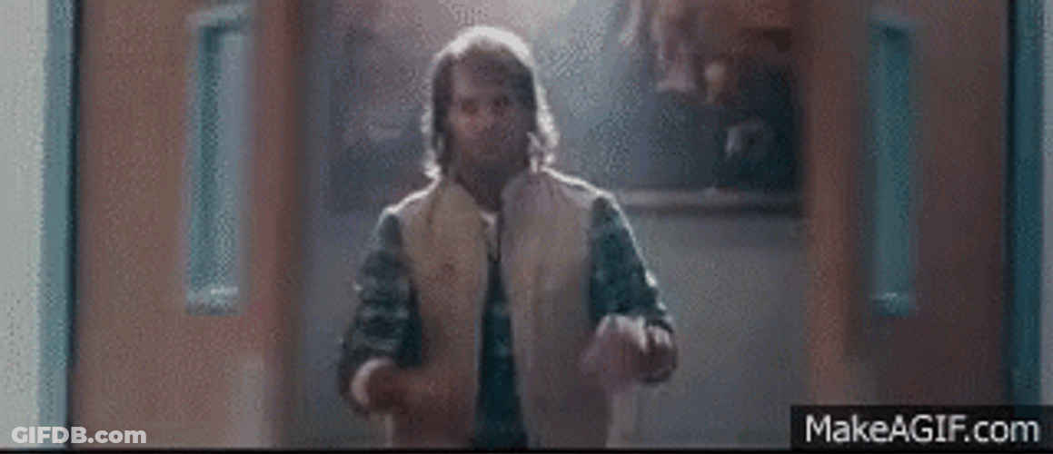 Macgruber Opening Door Inside Canteen GIF