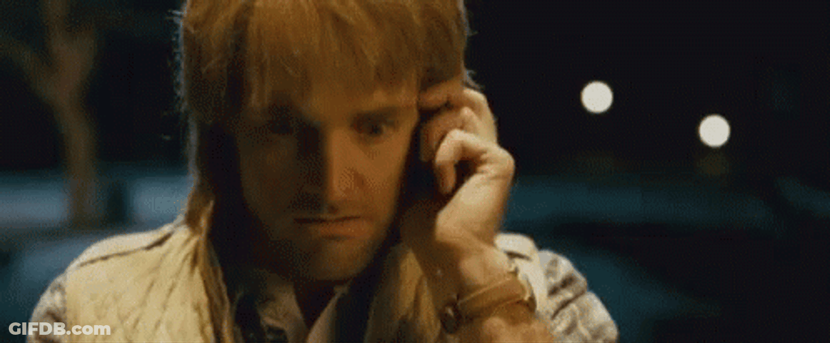 Macgruber Will Forte Holding Phone GIF