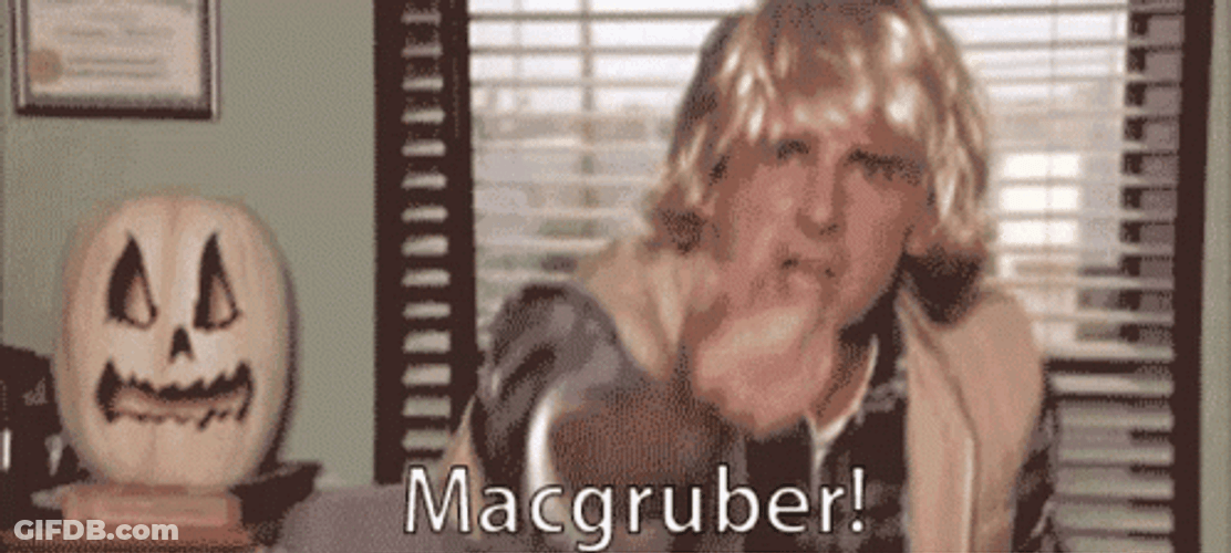 Macgruber Will Forte Screaming GIF