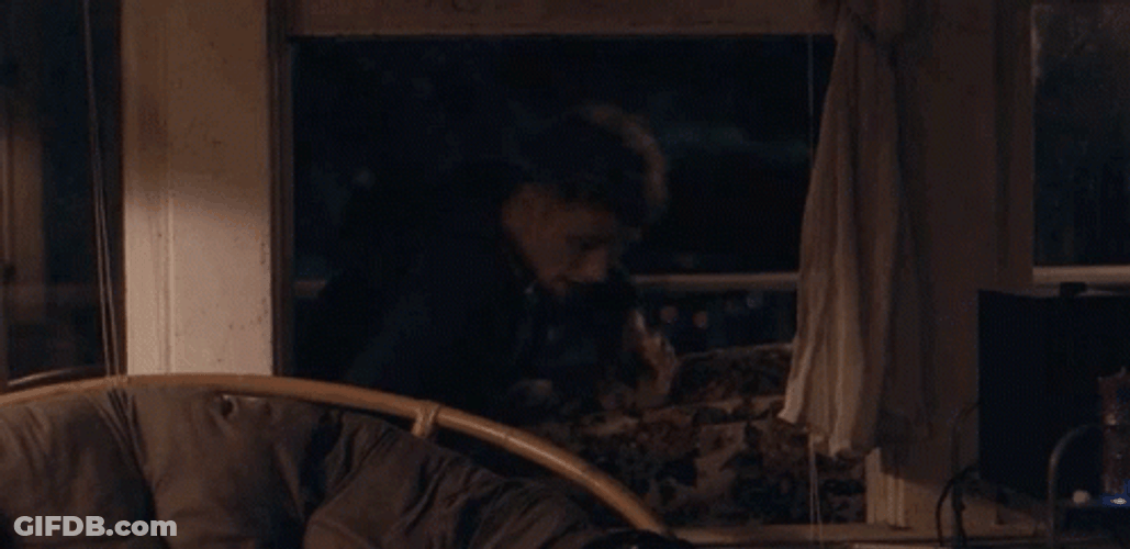 Machine Gun Kelly Sneaking In Bedroom GIF