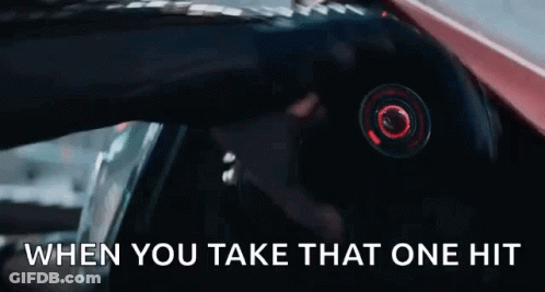 Machine When You Take That One Hit GIF