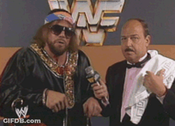 Macho Man A Grain In The Sand GIF