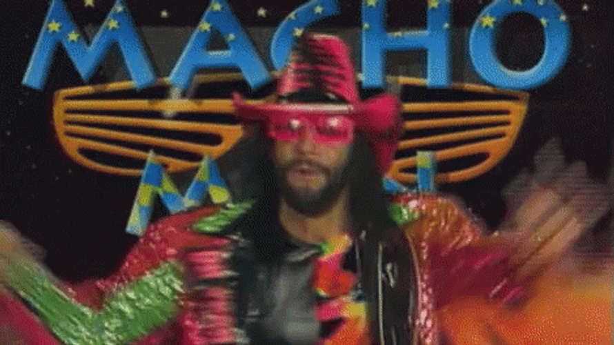 Macho Man Boom Oh Yeah GIF