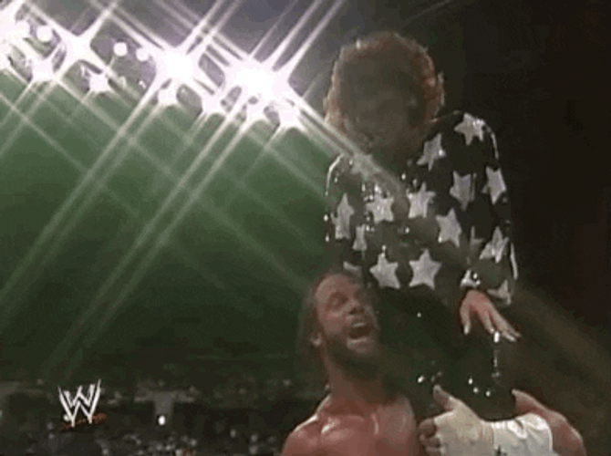 Macho Man First Wrestling Championship Win GIF