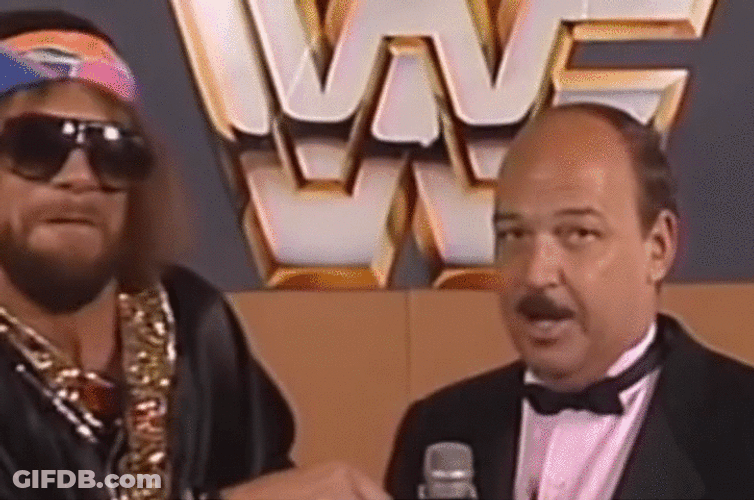 Macho Man Funny Tongue Out GIF