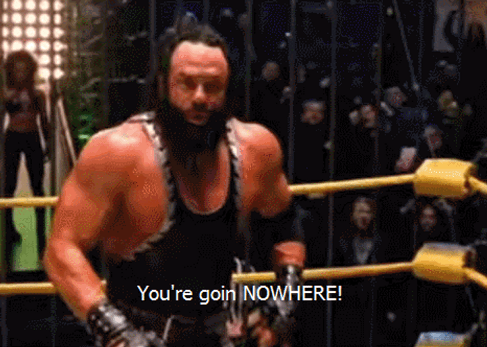Macho Man Going Nowhere GIF