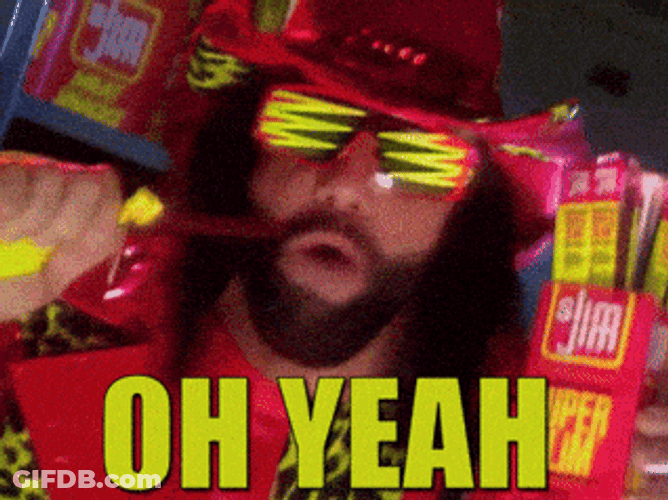 Macho Man Macho Man Randy Savage GIF