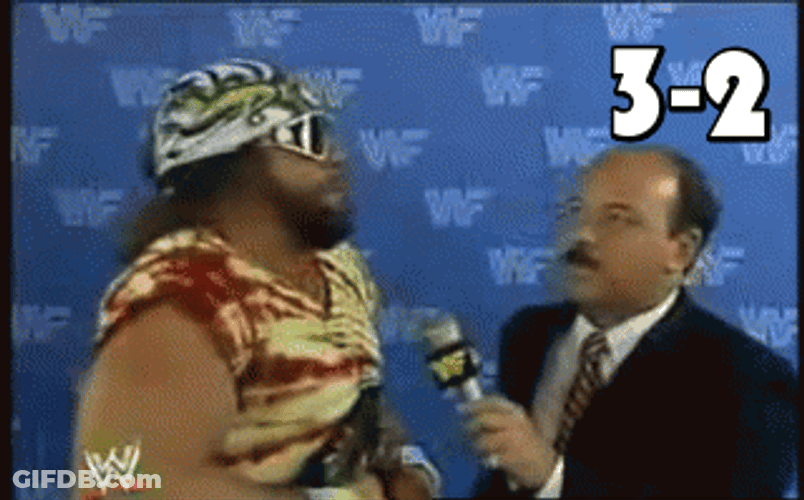 Macho Man Vanishing Out GIF