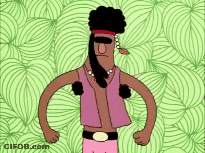 Mad Animated Man Flex GIF