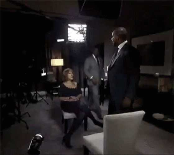 Mad At Host R Kelly Interview GIF