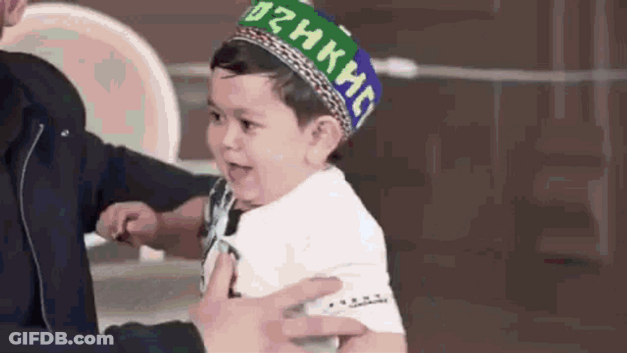Mad Baby Boy Punch GIF